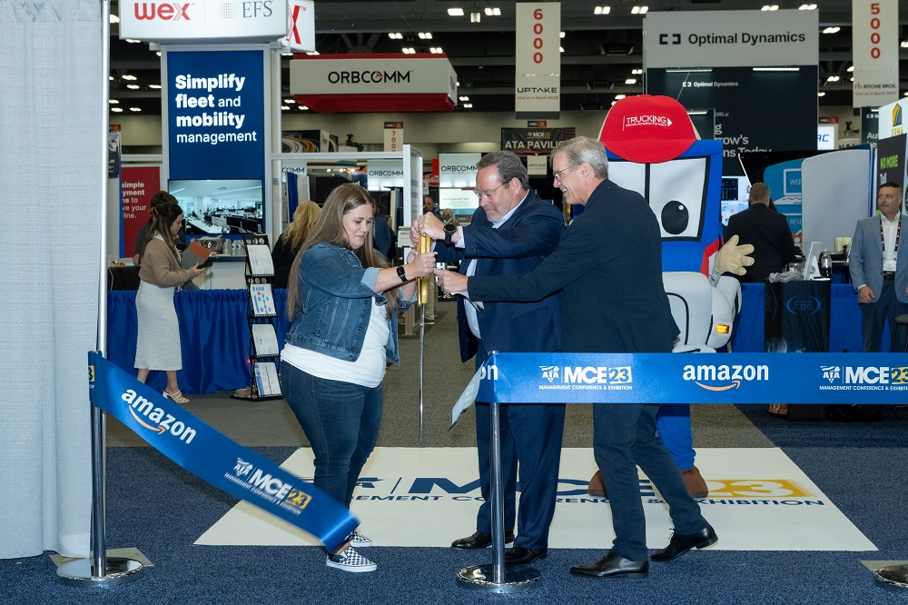 ATA Opens MCE Exhibit Hall American Trucking Associations